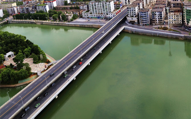 宜春市明月大橋改建及引道工程 宜春市明月大橋改建及引道工程